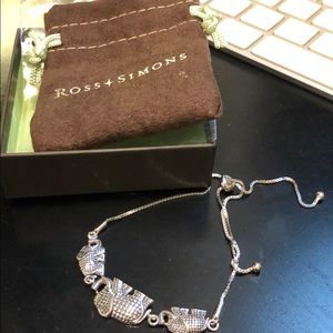 Ross-Simons silver Bali-style Elephant  Bracelet